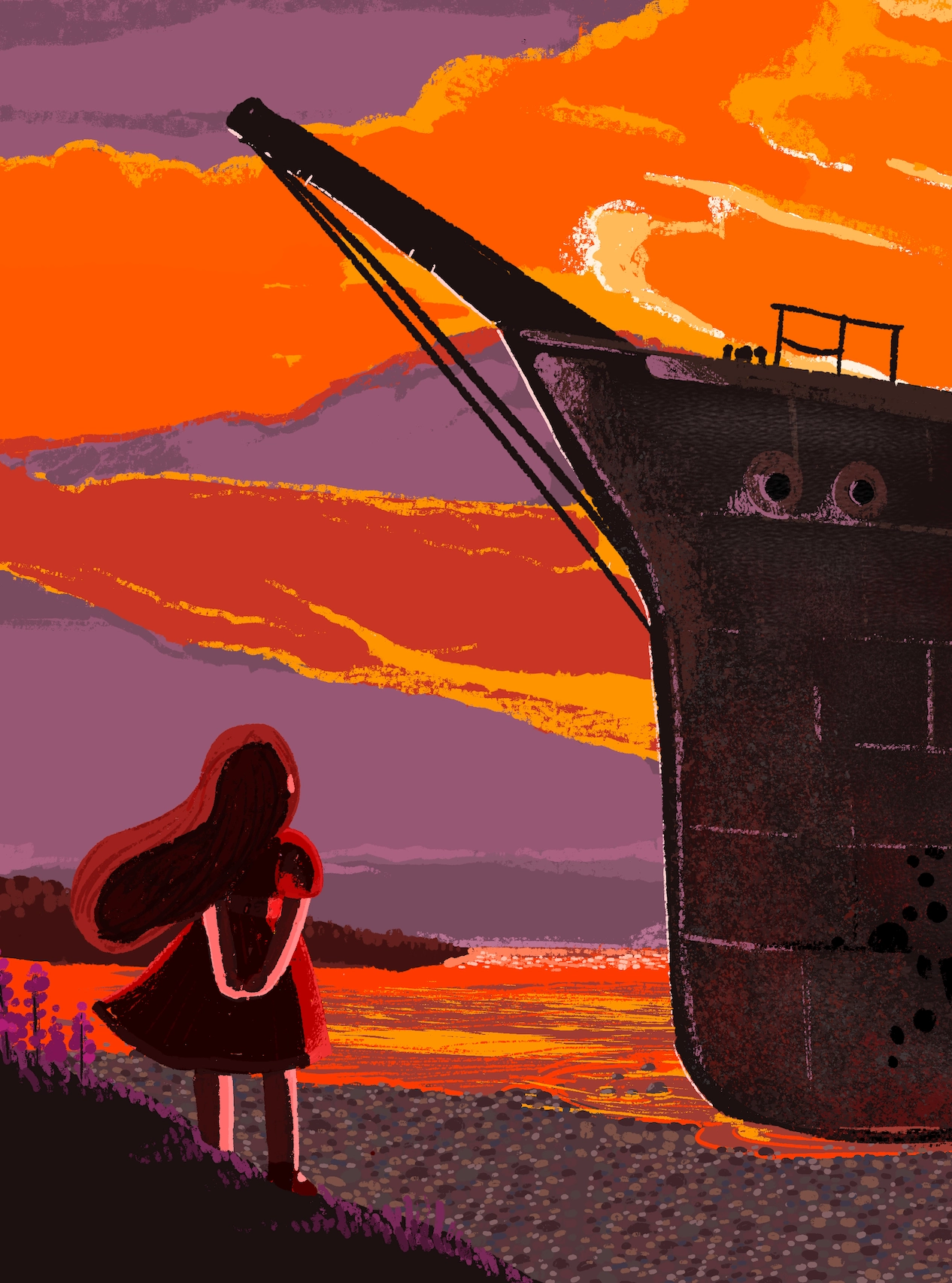 Libro álbum, "A bordo del Londsdale"